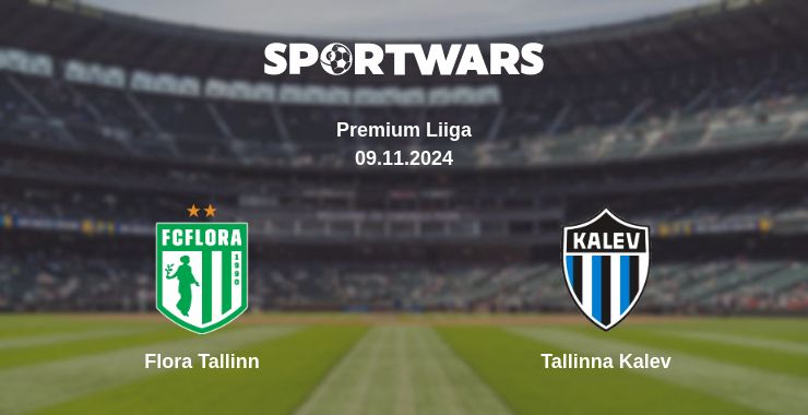 Where to watch the match Flora Tallinn - Tallinna Kalev