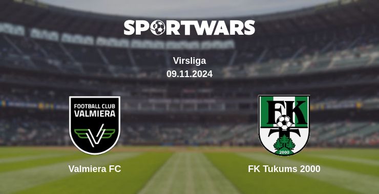 Where to watch the match Valmiera FC - FK Tukums 2000