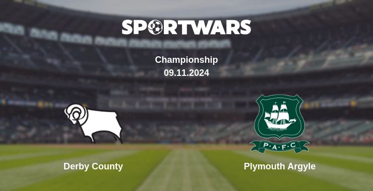 Where to watch the match Derby County - Plymouth Argyle