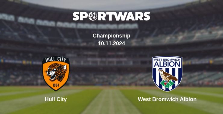 Where to watch the match Hull City - West Bromwich Albion