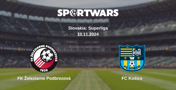 Where to watch the match FK Železiarne Podbrezová - FC Košice