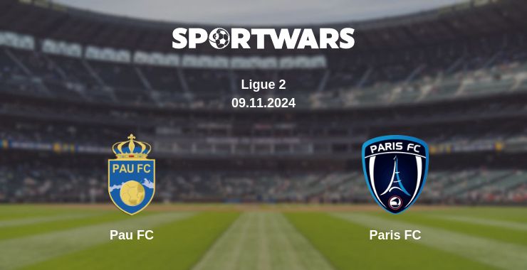 Where to watch the match Pau FC - Paris FC