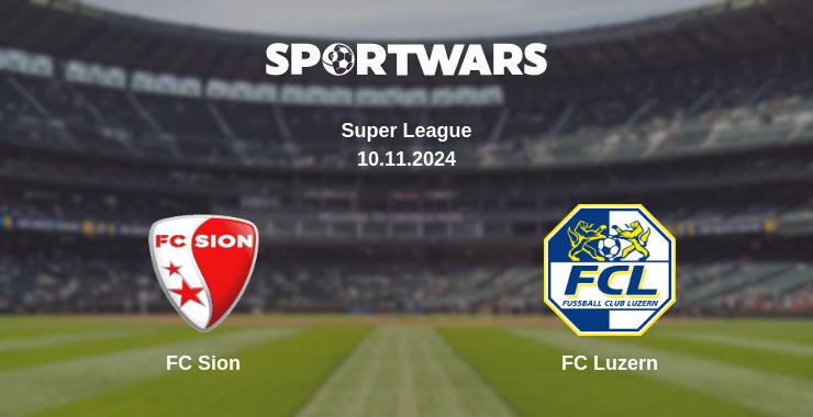 Where to watch the match FC Sion - FC Luzern