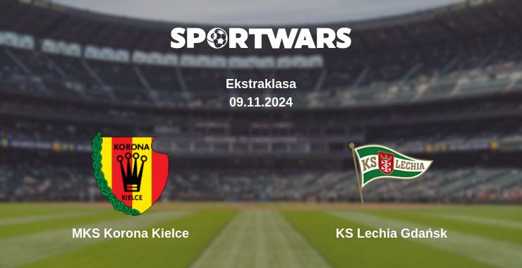 Where to watch the match MKS Korona Kielce - KS Lechia Gdańsk