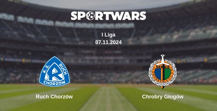 Where to watch the match Ruch Chorzów - Chrobry Głogów