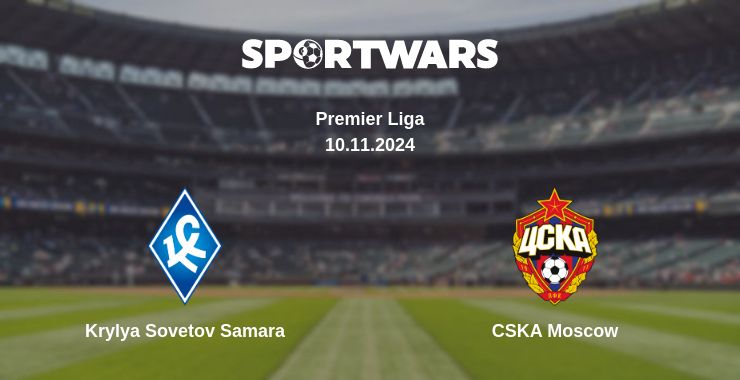 Where to watch the match Krylya Sovetov Samara - CSKA Moscow