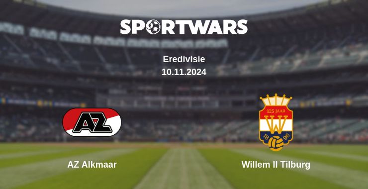 Where to watch the match AZ Alkmaar - Willem II Tilburg