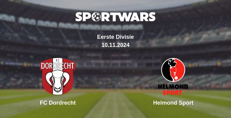 Where to watch the match FC Dordrecht - Helmond Sport