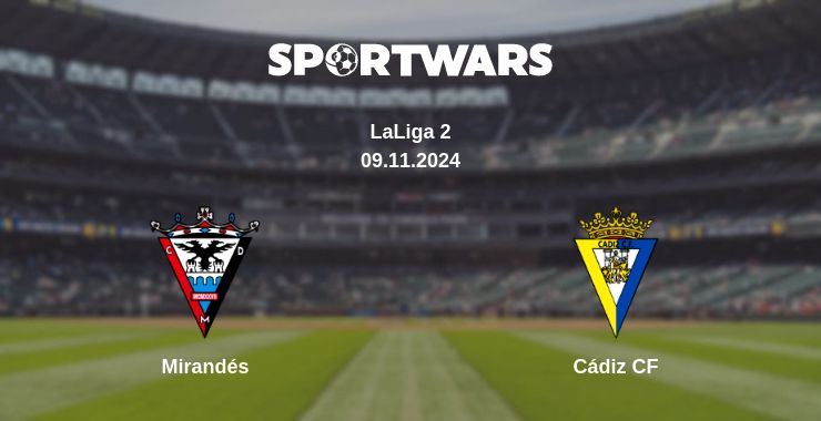 Where to watch the match Mirandés - Cádiz CF