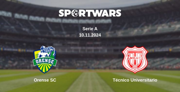 Where to watch the match Orense SC - Técnico Universitario