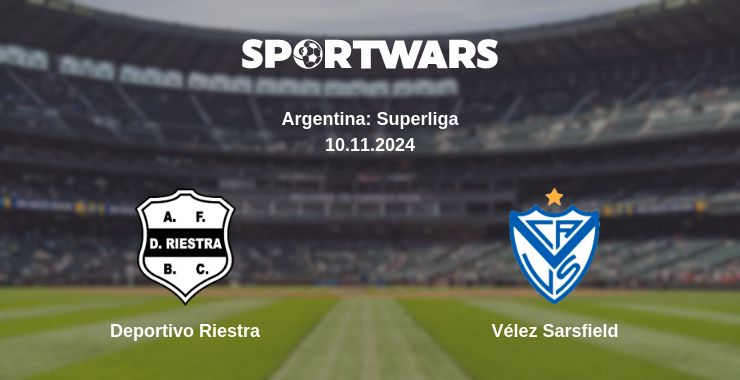 Where to watch the match Deportivo Riestra - Vélez Sarsfield