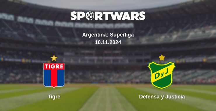 Where to watch the match Tigre - Defensa y Justicia