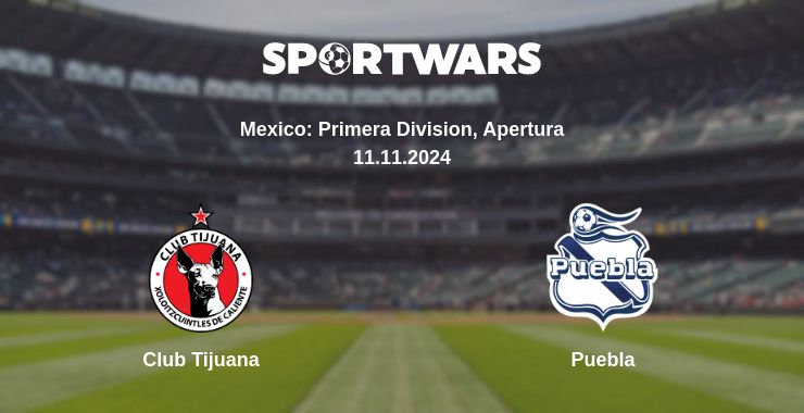 Where to watch the match Club Tijuana - Puebla