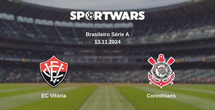 Where to watch the match EC Vitória - Corinthians