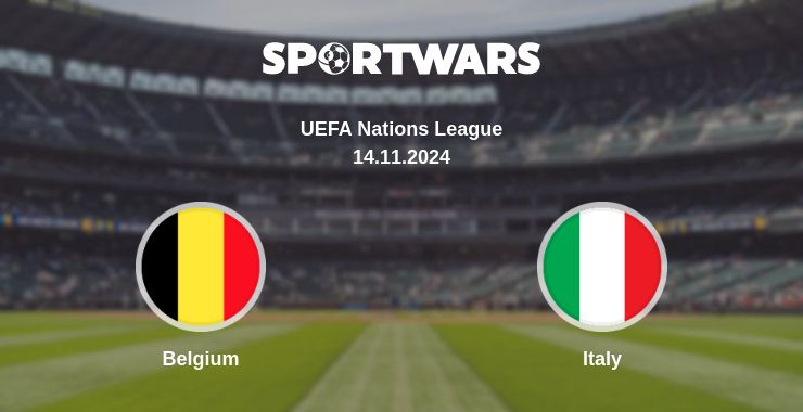 Where to watch the match Belgium - Italy