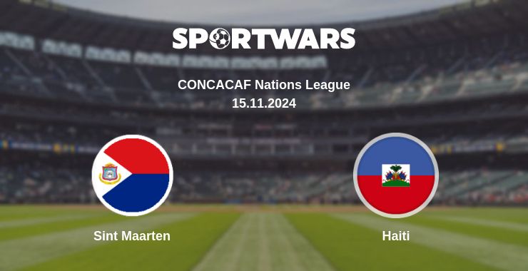 Where to watch the match Sint Maarten - Haiti