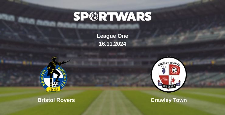 Where to watch the match Bristol Rovers - Crawley Town