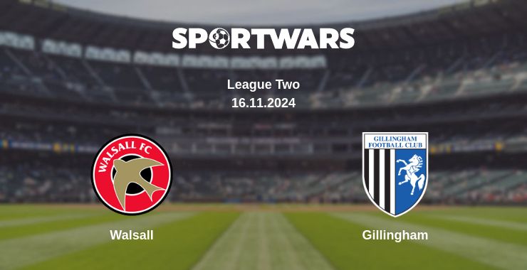 Where to watch the match Walsall - Gillingham