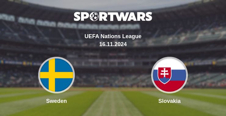 Where to watch the match Sweden - Slovakia