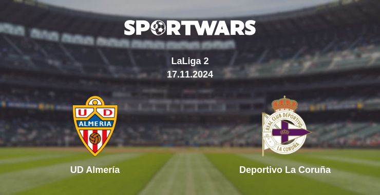 Where to watch the match UD Almería - Deportivo La Coruña