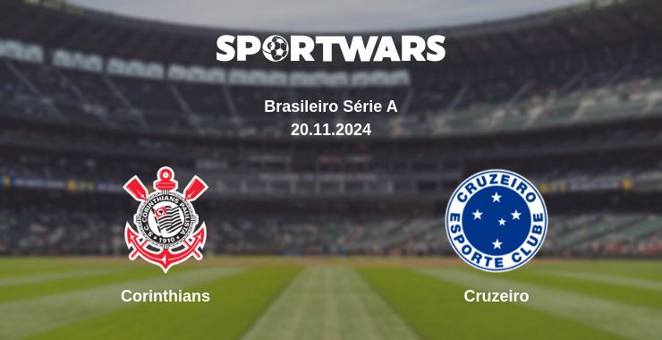 Where to watch the match Corinthians - Cruzeiro