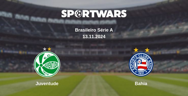 Where to watch the match Juventude - Bahia