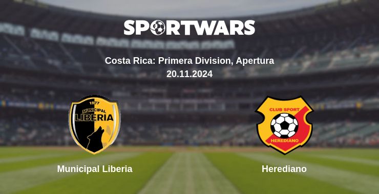 Where to watch the match Municipal Liberia - Herediano