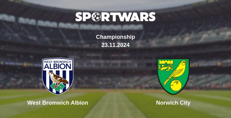 Where to watch the match West Bromwich Albion - Norwich City