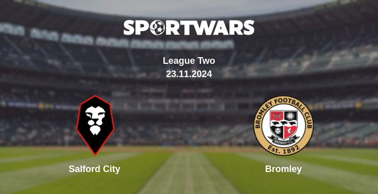 Where to watch the match Salford City - Bromley