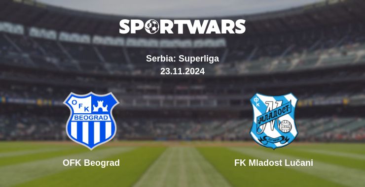 Where to watch the match OFK Beograd - FK Mladost Lučani