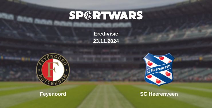 Where to watch the match Feyenoord - SC Heerenveen