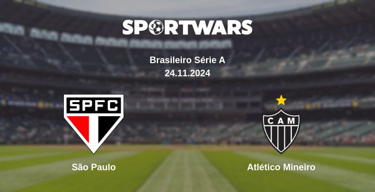 Where to watch the match São Paulo - Atlético Mineiro