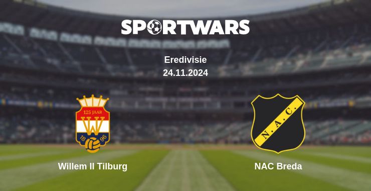 Where to watch the match Willem II Tilburg - NAC Breda