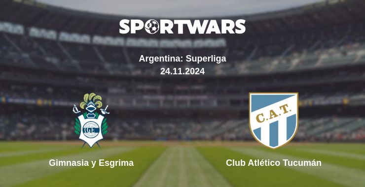 Where to watch the match Gimnasia y Esgrima - Club Atlético Tucumán