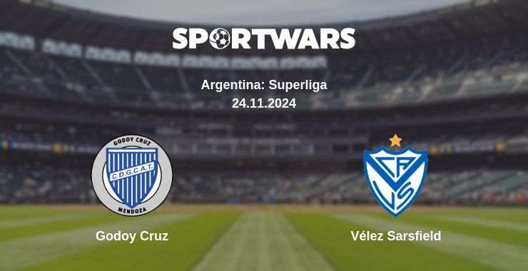 Where to watch the match Godoy Cruz - Vélez Sarsfield