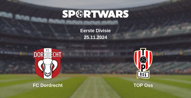 Where to watch the match FC Dordrecht - TOP Oss