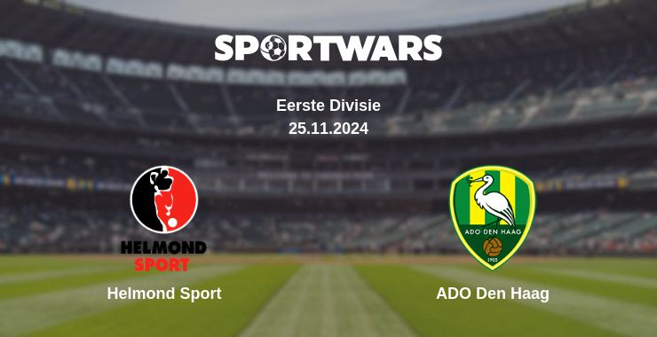 Where to watch the match Helmond Sport - ADO Den Haag