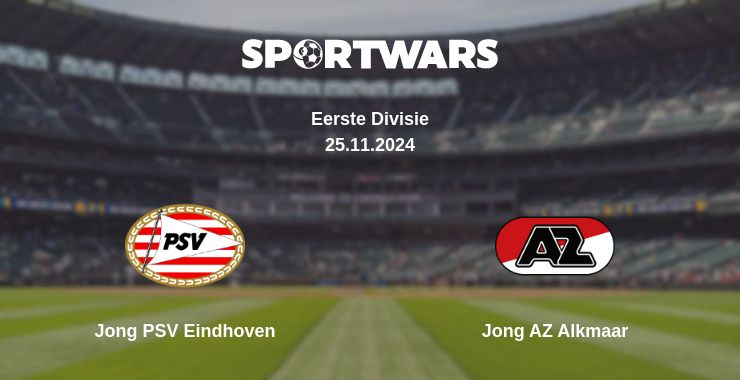 Where to watch the match Jong PSV Eindhoven - Jong AZ Alkmaar