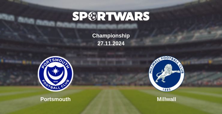 Where to watch the match Portsmouth - Millwall