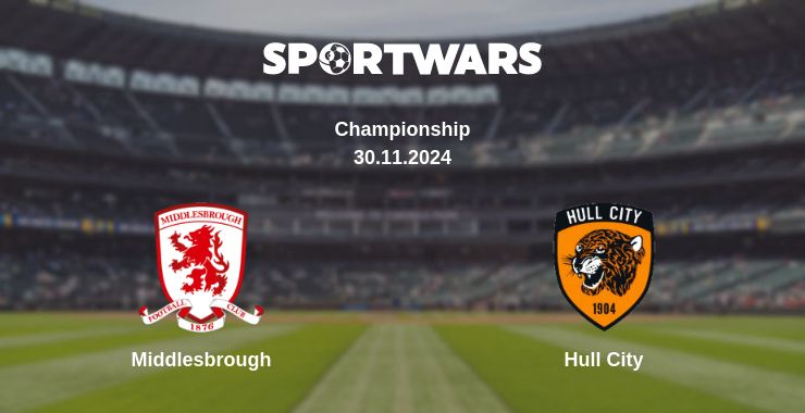 Where to watch the match Middlesbrough - Hull City