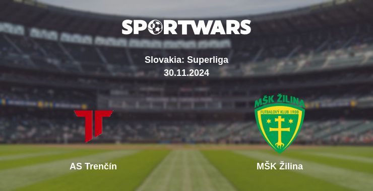 Where to watch the match AS Trenčín - MŠK Žilina