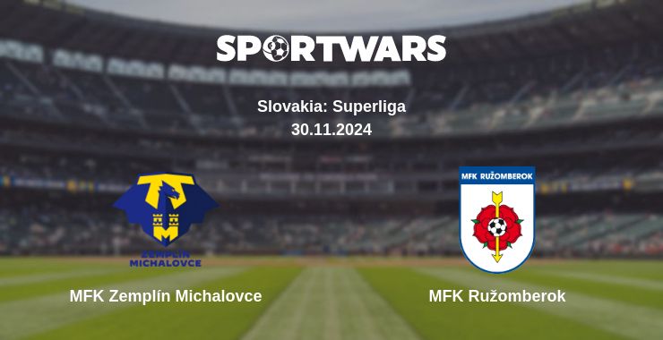 Where to watch the match MFK Zemplín Michalovce - MFK Ružomberok