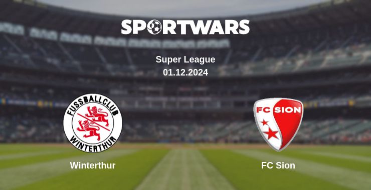 Where to watch the match Winterthur - FC Sion