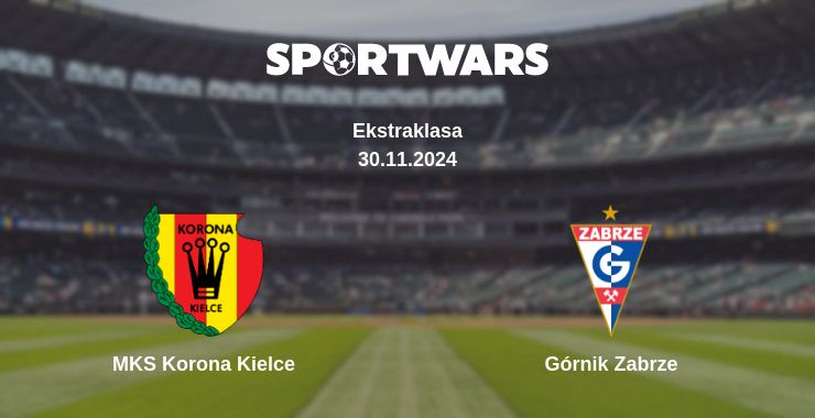 Where to watch the match MKS Korona Kielce - Górnik Zabrze