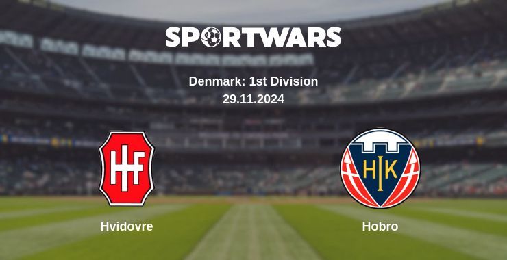 Where to watch the match Hvidovre - Hobro