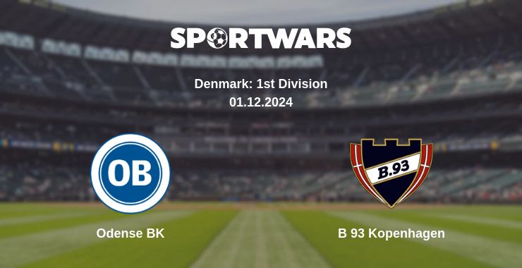 Where to watch the match Odense BK - B 93 Kopenhagen