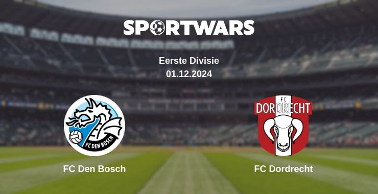 Where to watch the match FC Den Bosch - FC Dordrecht