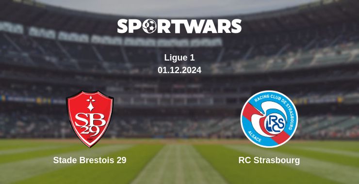 Where to watch the match Stade Brestois 29 - RC Strasbourg