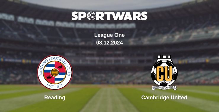 Where to watch the match Reading - Cambridge United