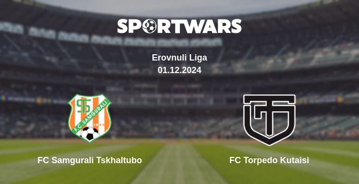 Where to watch the match FC Samgurali Tskhaltubo - FC Torpedo Kutaisi